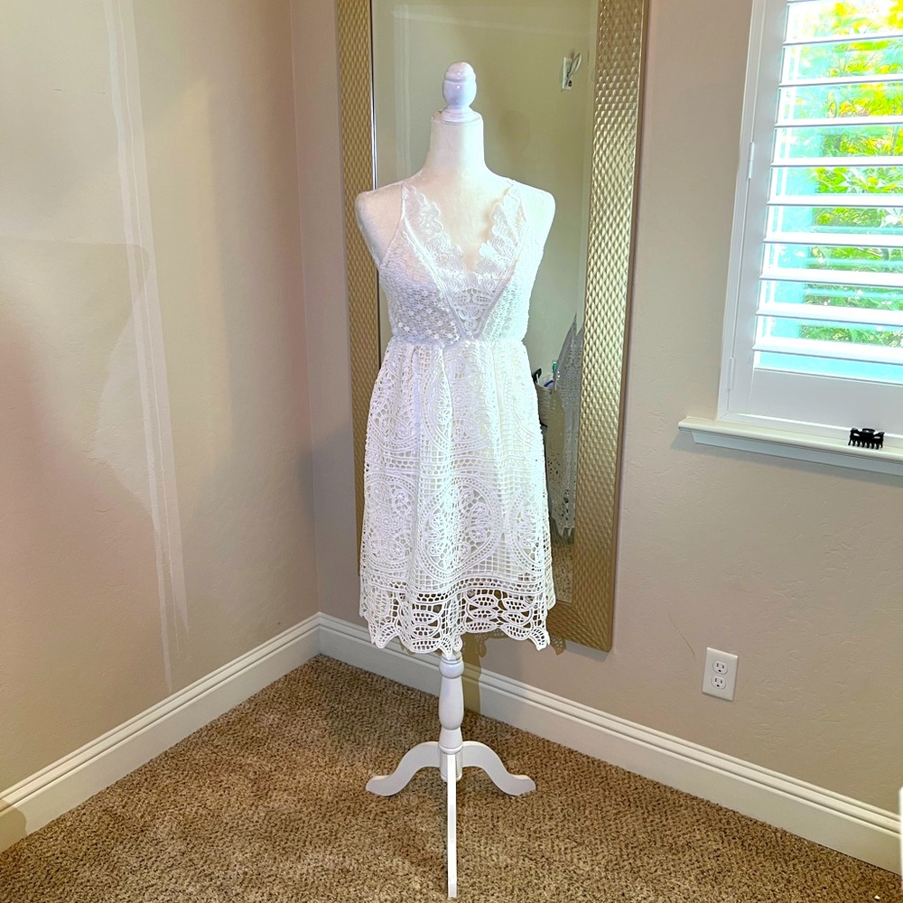 White dress